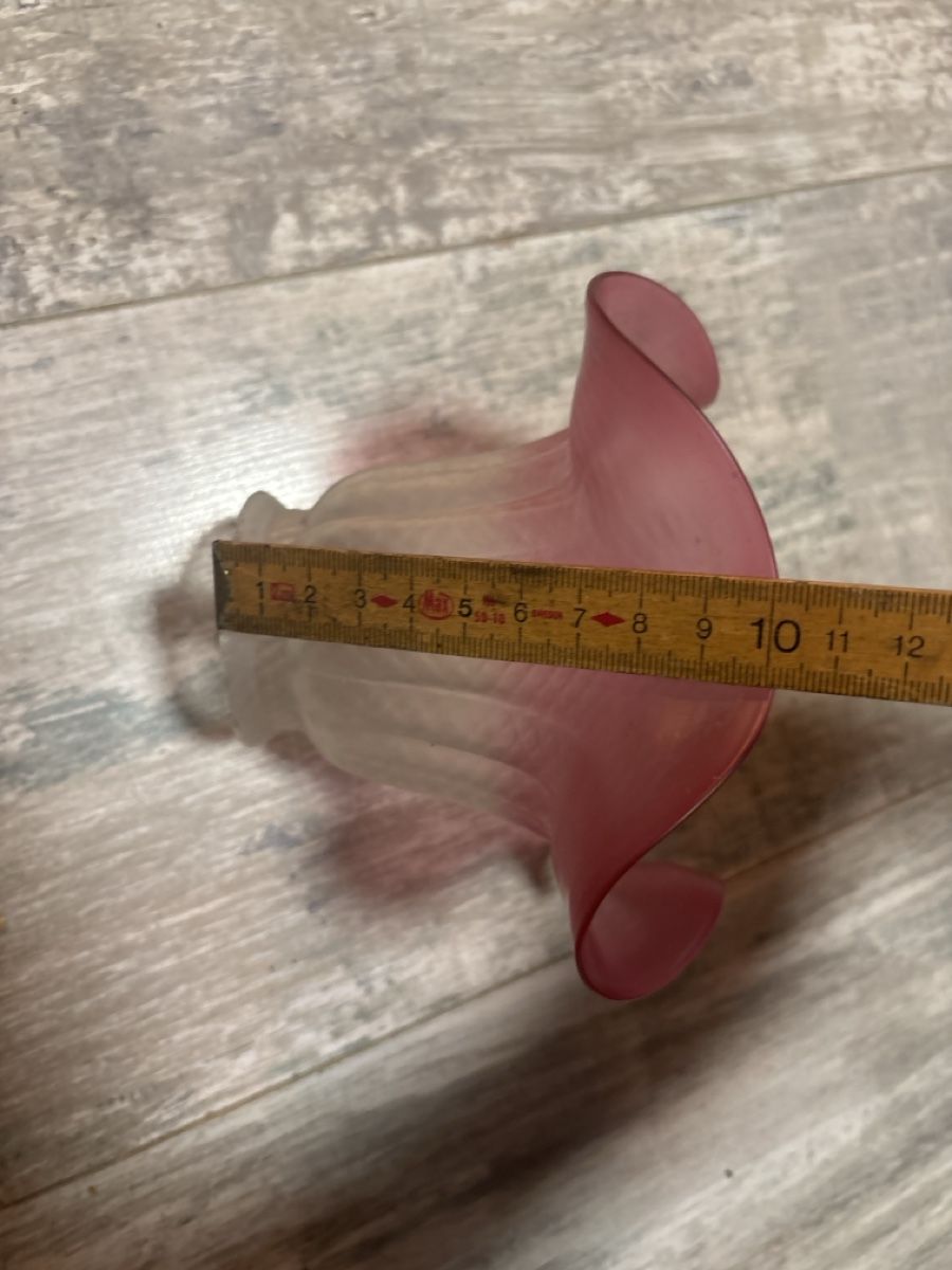 Paralumi: Bellissimo paralume rosa vintage – Difettoso da Giubiasco venduto da cri_mzc6 5