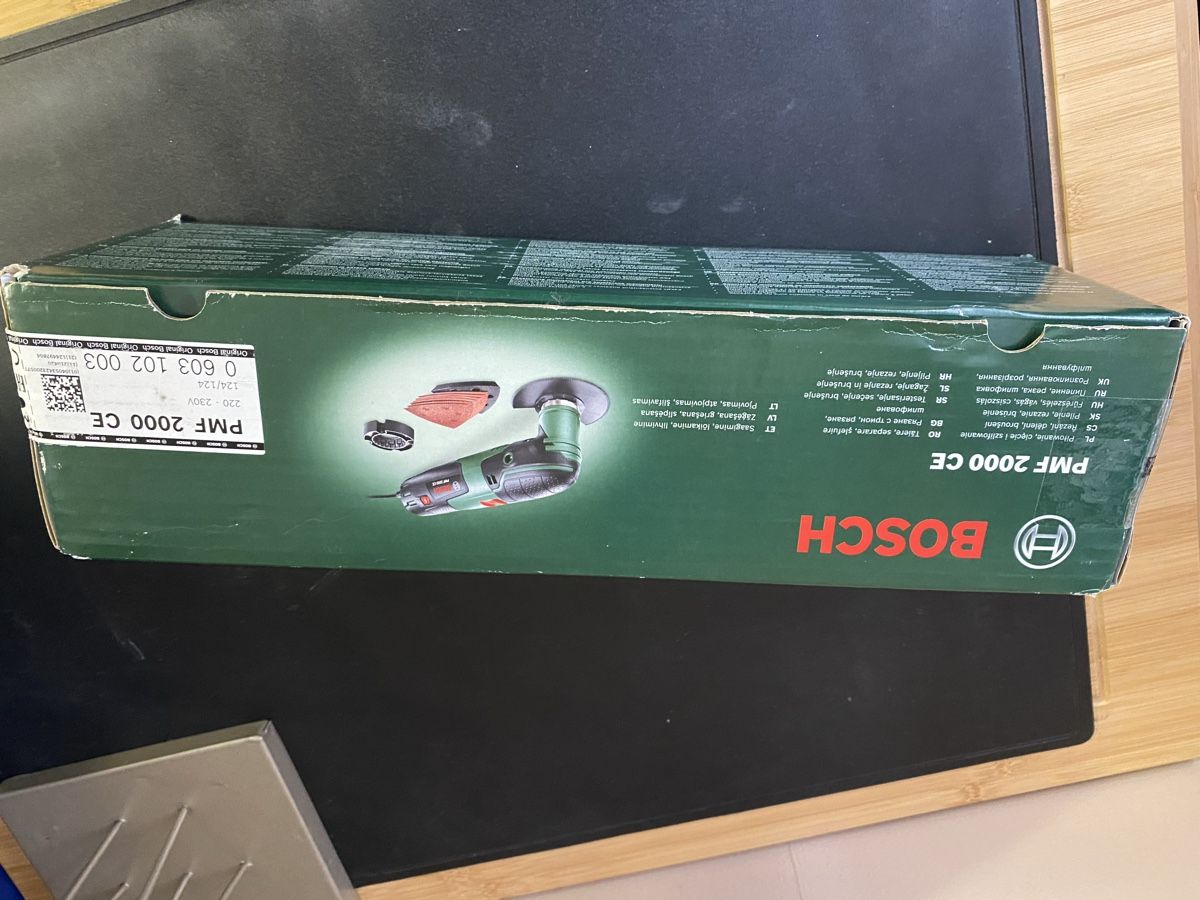 Bosch Tutti gli attrezzi: Bosch PMF 2000 CE outil multifonction - Comme neuf! 48 – Nuovo e nell'imballaggio originale da Grolley venduto da GM-CK 2
