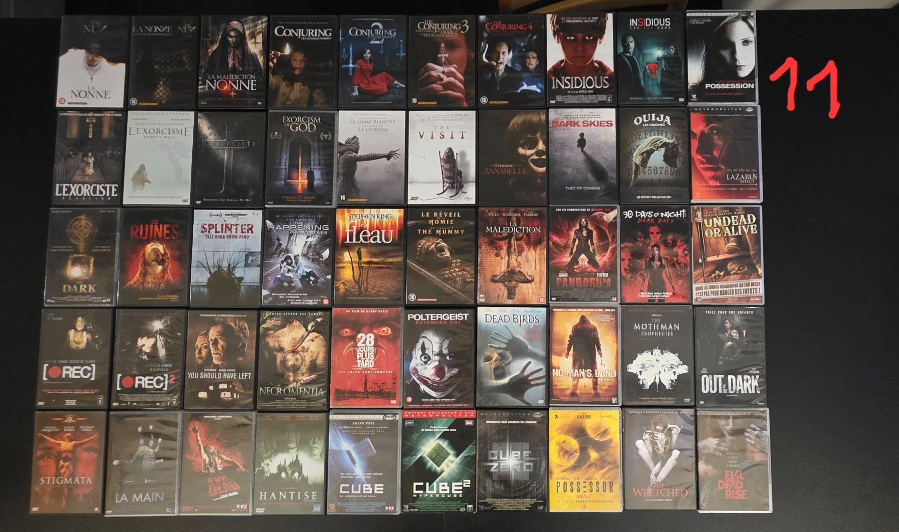 Tutti i DVDs: Lot de 50 DVD – Usato da Cheyres venduto da Saby20
