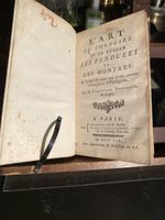 Livre ancien Ferdinand Berthoud 1759 état correct
