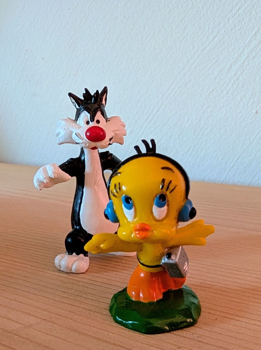 Bullyland Statuette: Sylvester & Tweety Figuren, Bully – Usato da Nänikon venduto da Haexli_70