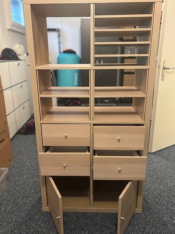 Scaffali: Ikea kallax 2x4 Eicheneffekt weiss lassiert – Usato da Belp venduto da Bruno7327 1