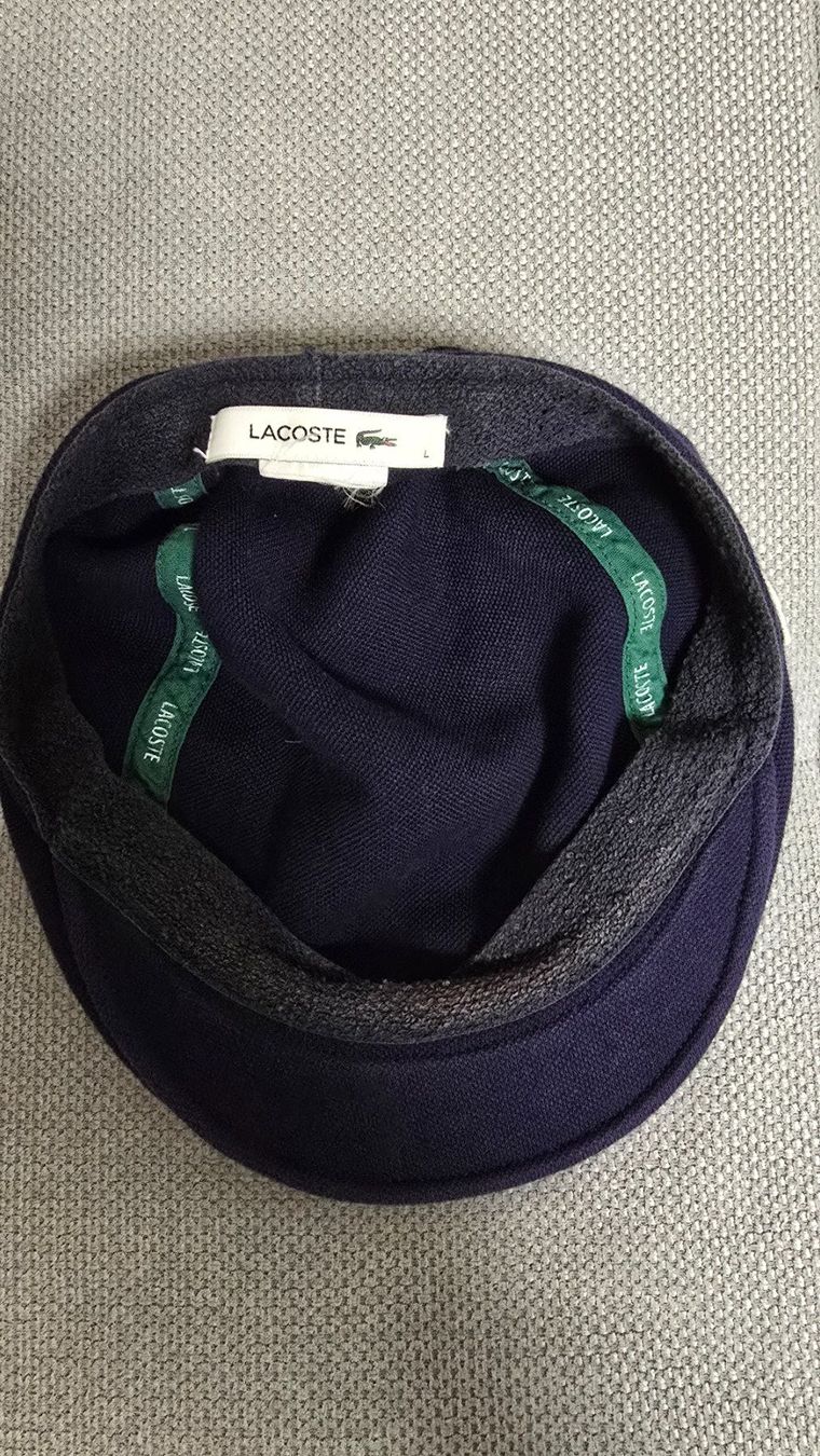 Lacoste Copricapi, berretti & cappellini: Lacoste Baskenmütze, Dunkelblau, Original – Usato da Dietikon venduto da Jujuba 2