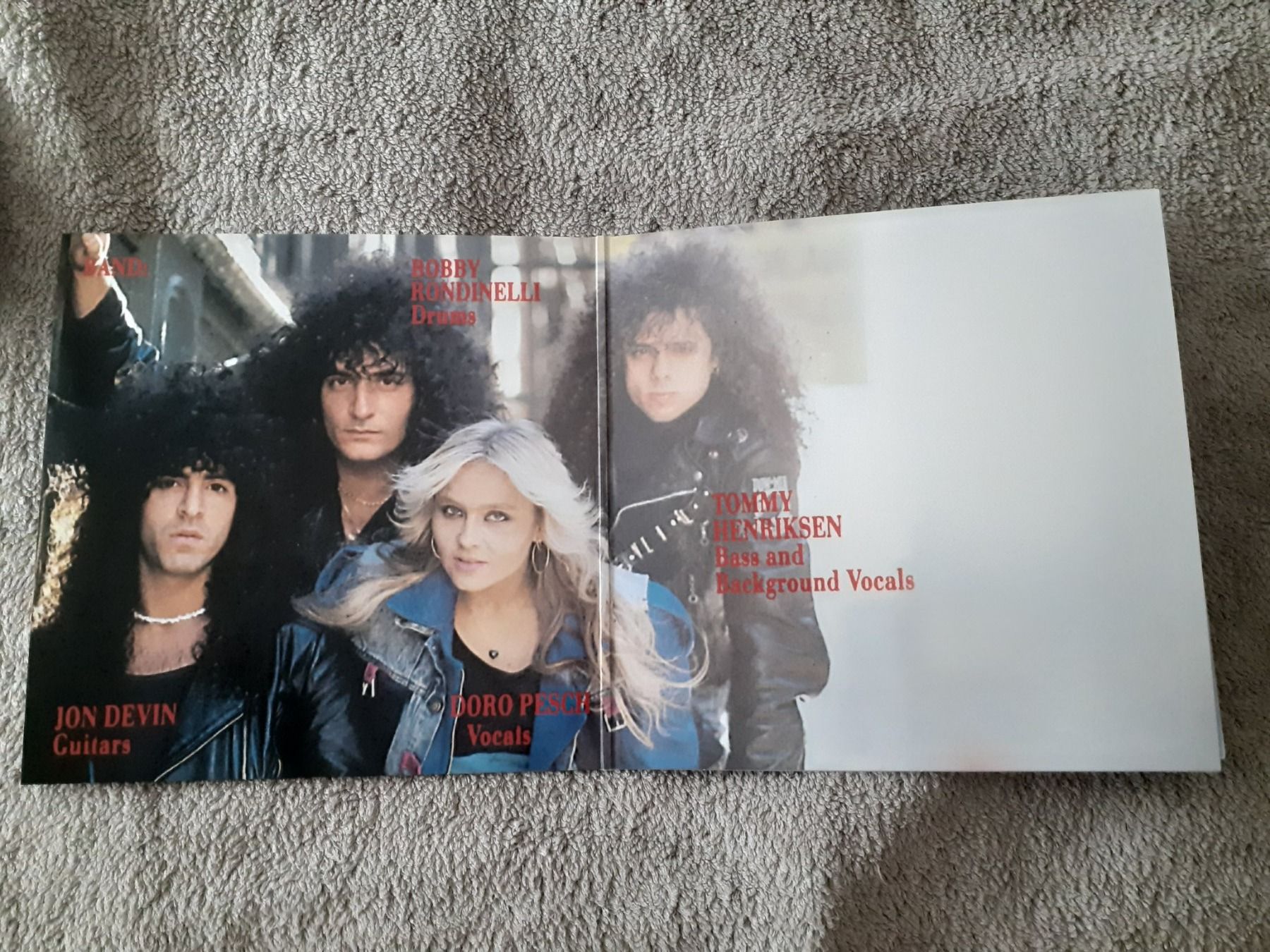 Vinyles: Doro – Force Majeure – D'occasion à Liebefeld par type013 2
