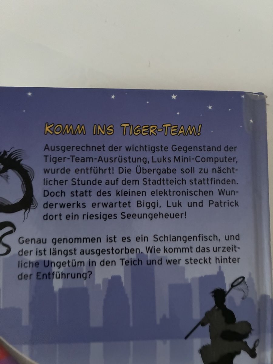Libri: Tiger-Team Der Schlangenfisch Thomas C. Brezina Buch – Usato da Wettingen venduto da ric_xm6x 1