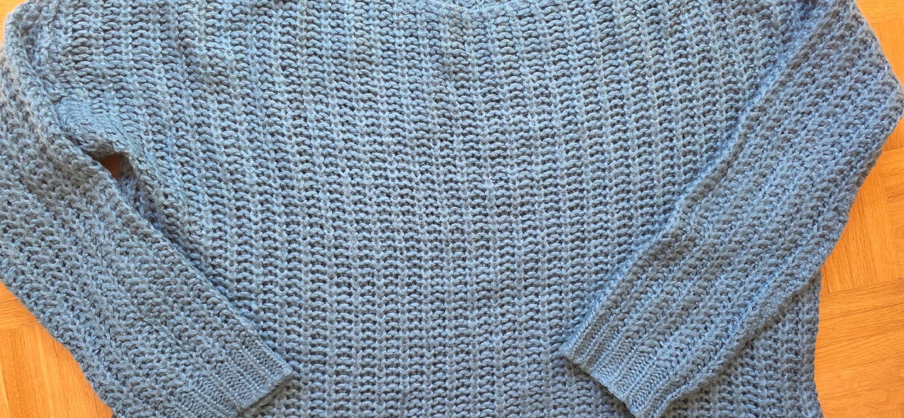 Pullover & Sweatshirts: Pull en laine bleu/vert XL – Gebraucht aus Yverdon-les-Bains von van_dq65 6