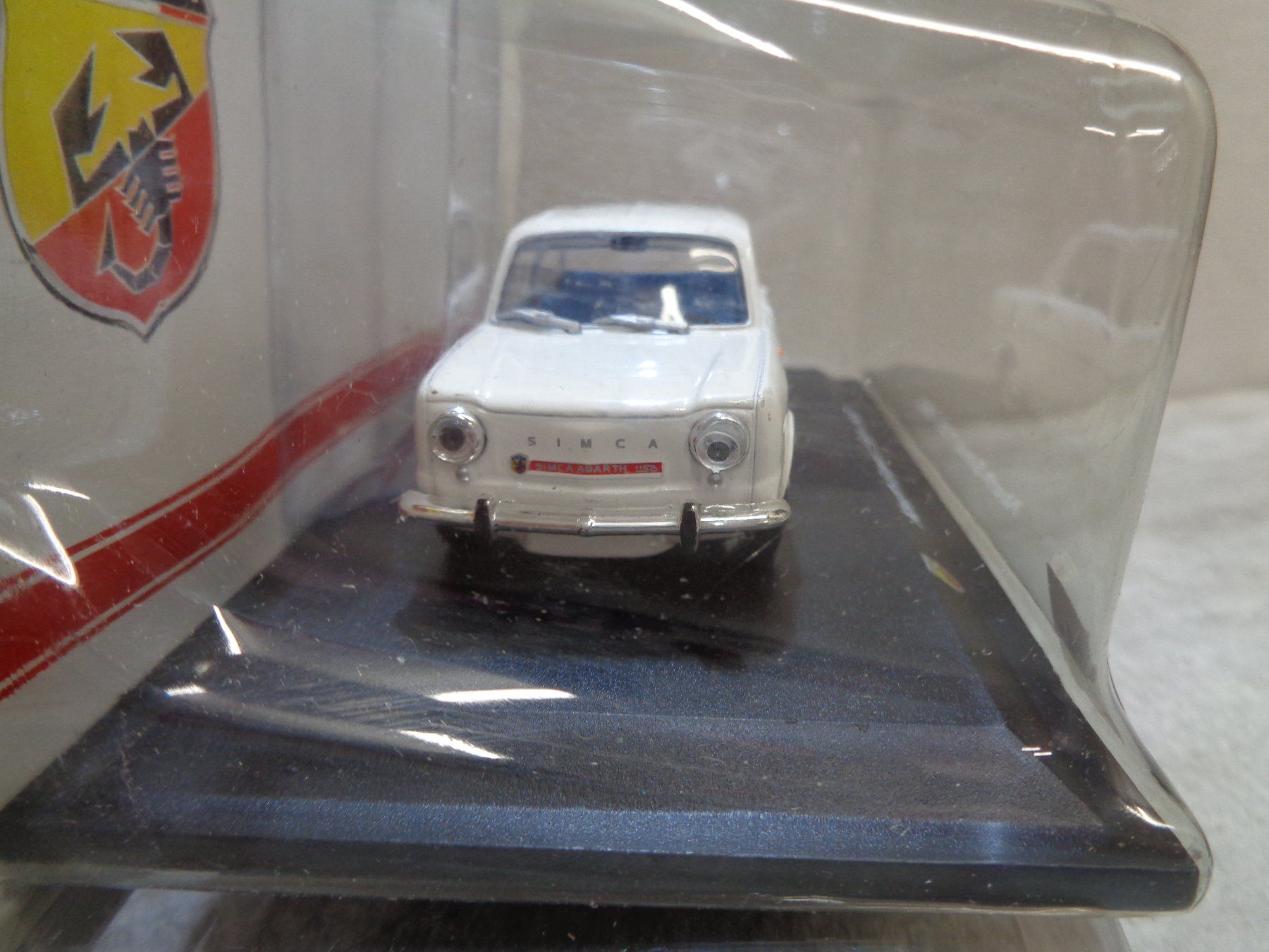 Abarth Modellini d'auto: Hachette 1:43 Abarth Simca 1150 1963 – Nuovo e nell'imballaggio originale da Reconvilier venduto da rallycar 1