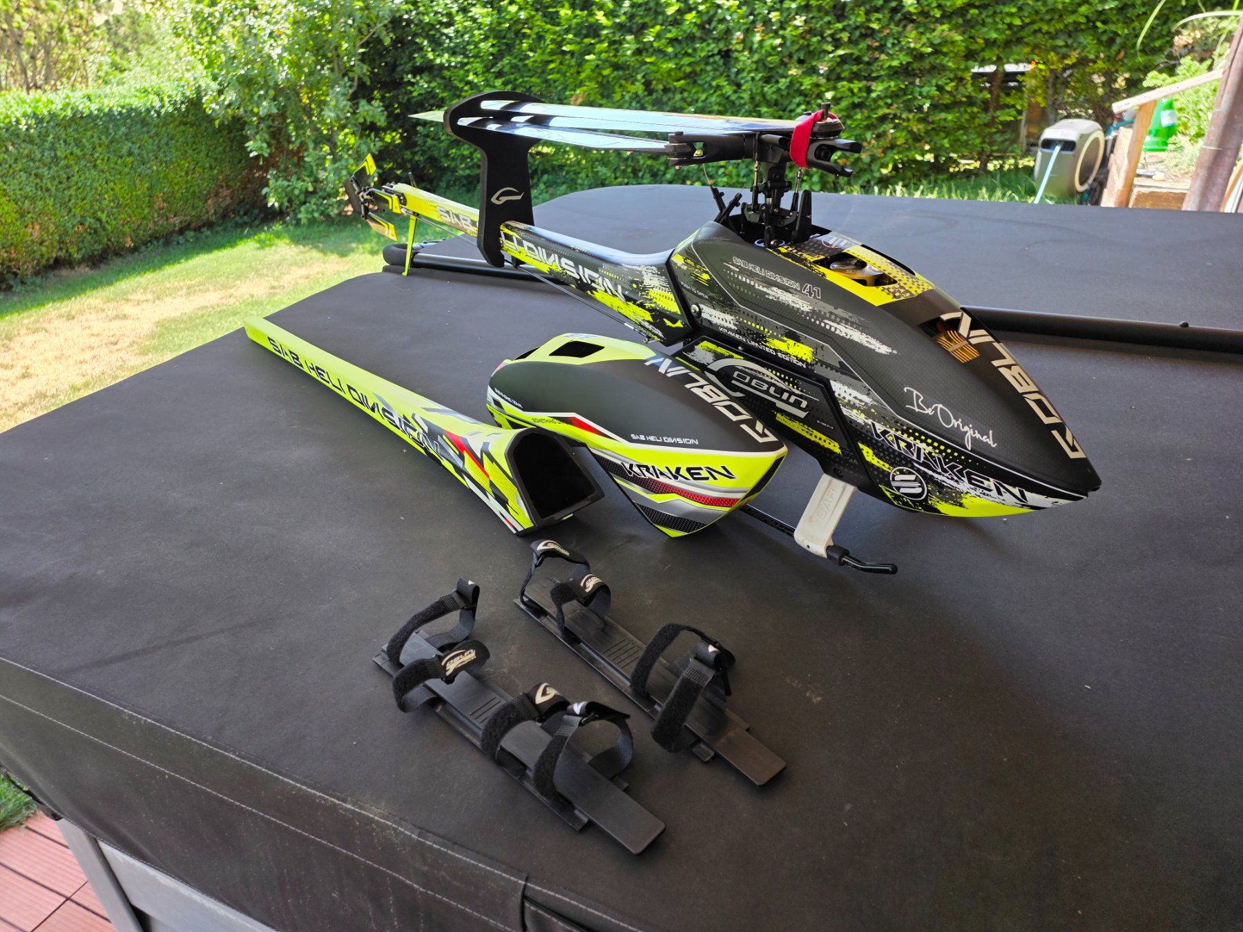 SAB RC Modellbau: Goblin SAB Kraken 700 3 blades - full eletronic! – Gebraucht aus Courtelary von Jejouille
