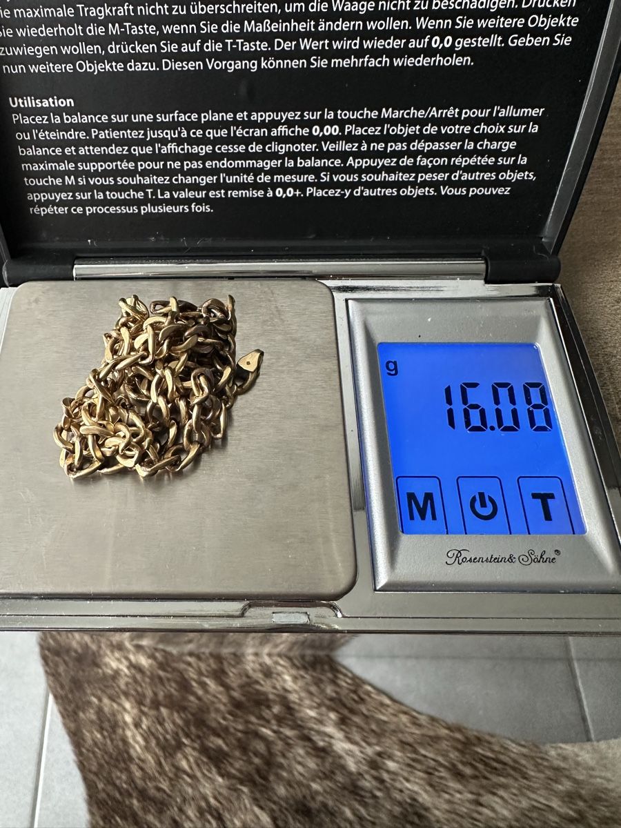 Catenine: Chaîne or 18 carats  – Usato da Choëx venduto da Maitresplinter 4