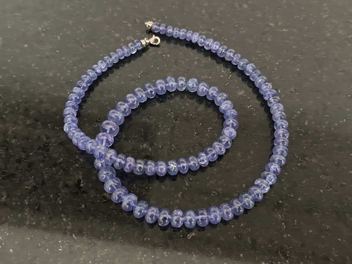 Catenine: Tansanit Kette , 1AAA Qualität  – Nuovo (secondo la descrizione) da Bern venduto da wow_wow 3