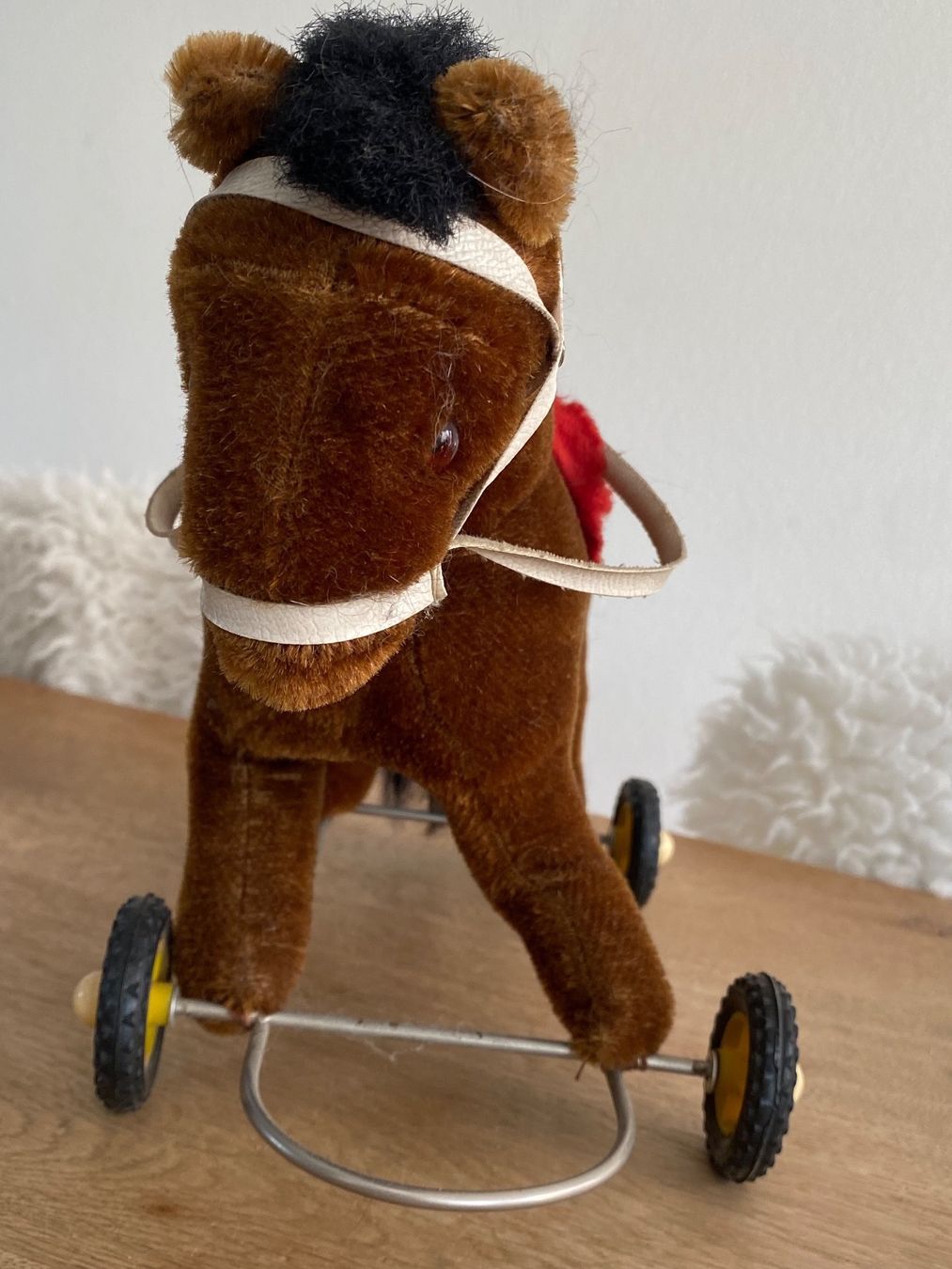 Giocattoli: Antikes Reitpferd auf Rollen - Original Spielzeug – Usato da Baar venduto da 001loulou 4