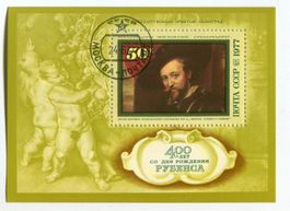 Block Malerei. Peter Paul Rubens. UdSSR