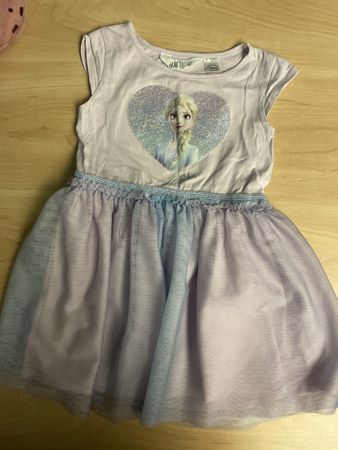 H&M Frozen Sommer Kleid Gr.98/104