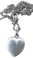 Anhänger Herz Silber mit Silberkette