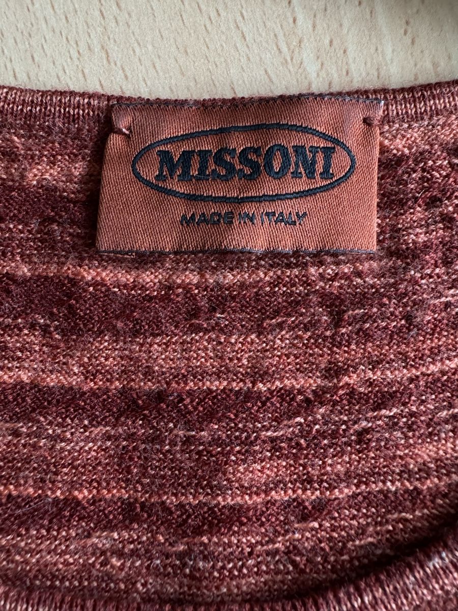 Missoni Pullover & Sweatshirts: Pull Missoni rayé paprika, taille M – Gebraucht aus Morges von sandy069 3
