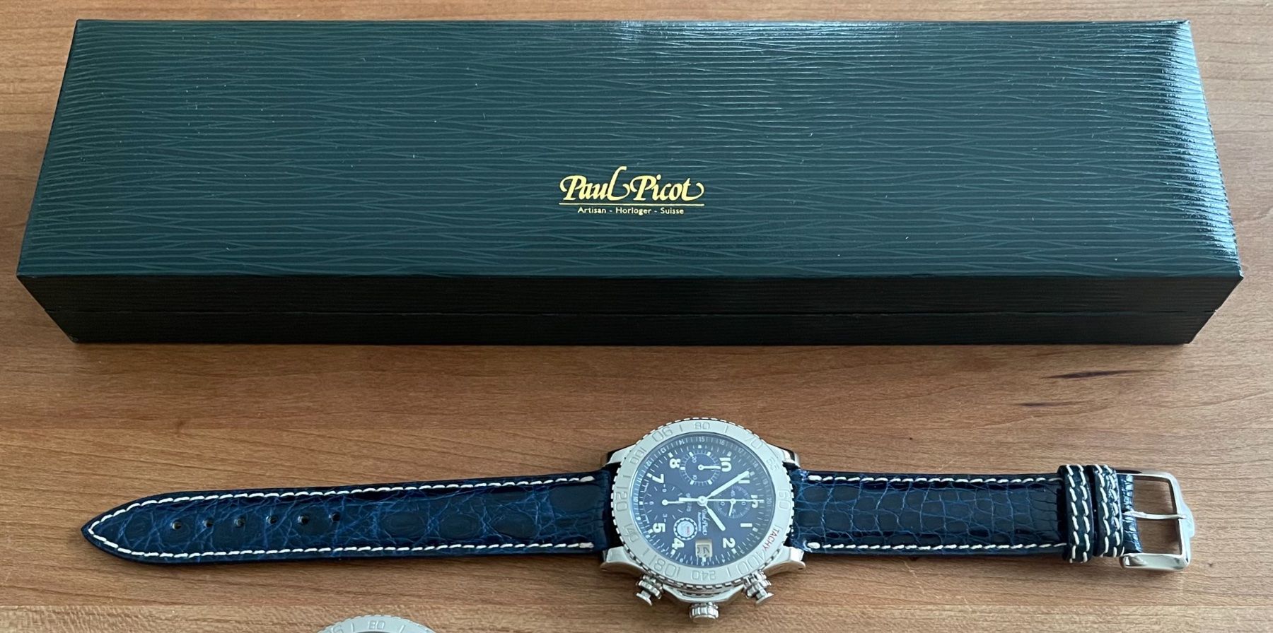 Paul Picot Uhren: Paul Picot Chrono Monza Automatic vollständig revidiert – Gebraucht aus Embrach von Canderau 2