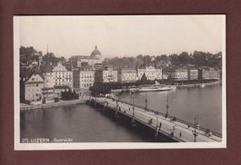 LUZERN - Seebrücke - Schiff