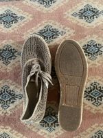 Veganer Espadrillas mit Absatz