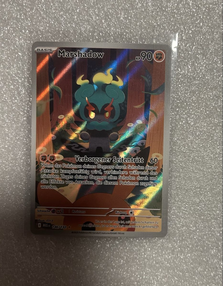 Pokémon Carte collezionabili: Marshadow (MEG 146) DE – Nuovo (secondo la descrizione) da Wildhaus venduto da collectony