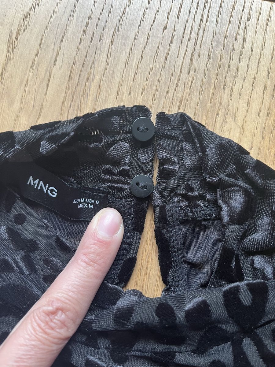Mango Robes: Neuwertig! Mango Samtkleid Leopard, Leo, – Neuf (Voir description) à Sax par _Kornblume_ 2