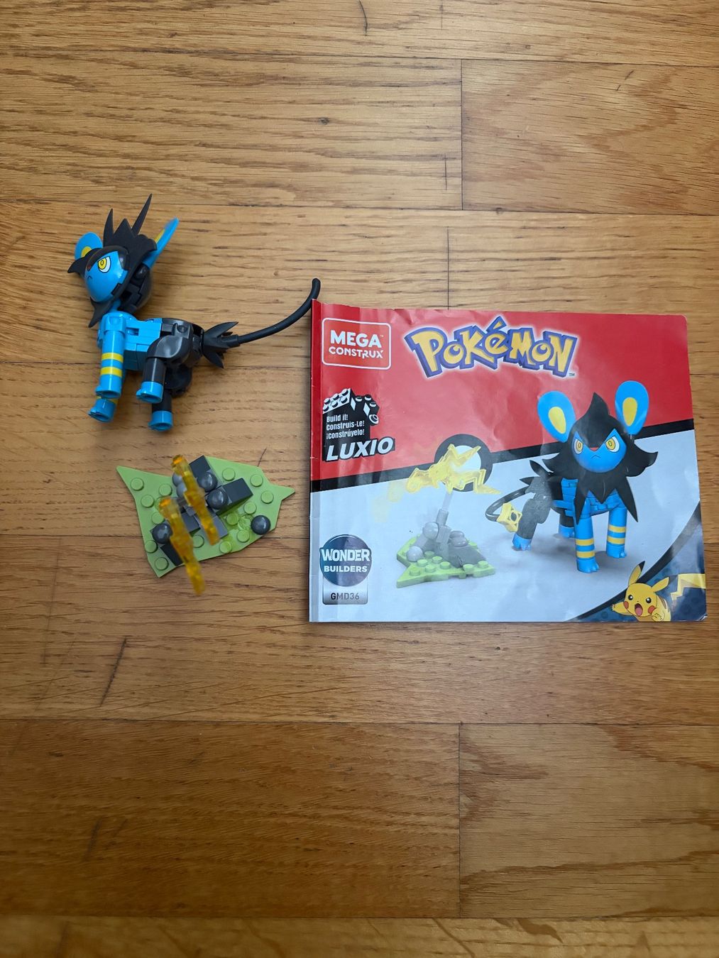Mega Giocattoli: 4x Mega Construx Pokémon-Ivysaur, Pikachu, Luxio, Charmander – Usato da Baden venduto da nnedi 1
