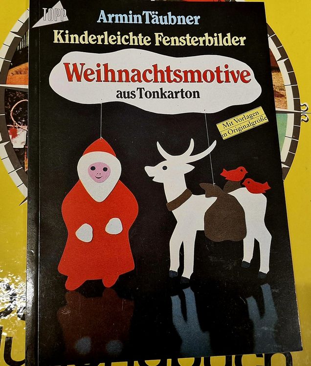 Kinderleichte Fensterbilder Weihnachtsmotive aus Tonkarton Kaufen