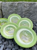5x Balthasar Kerze, Insektenkerze im Teller Citronella / 30h