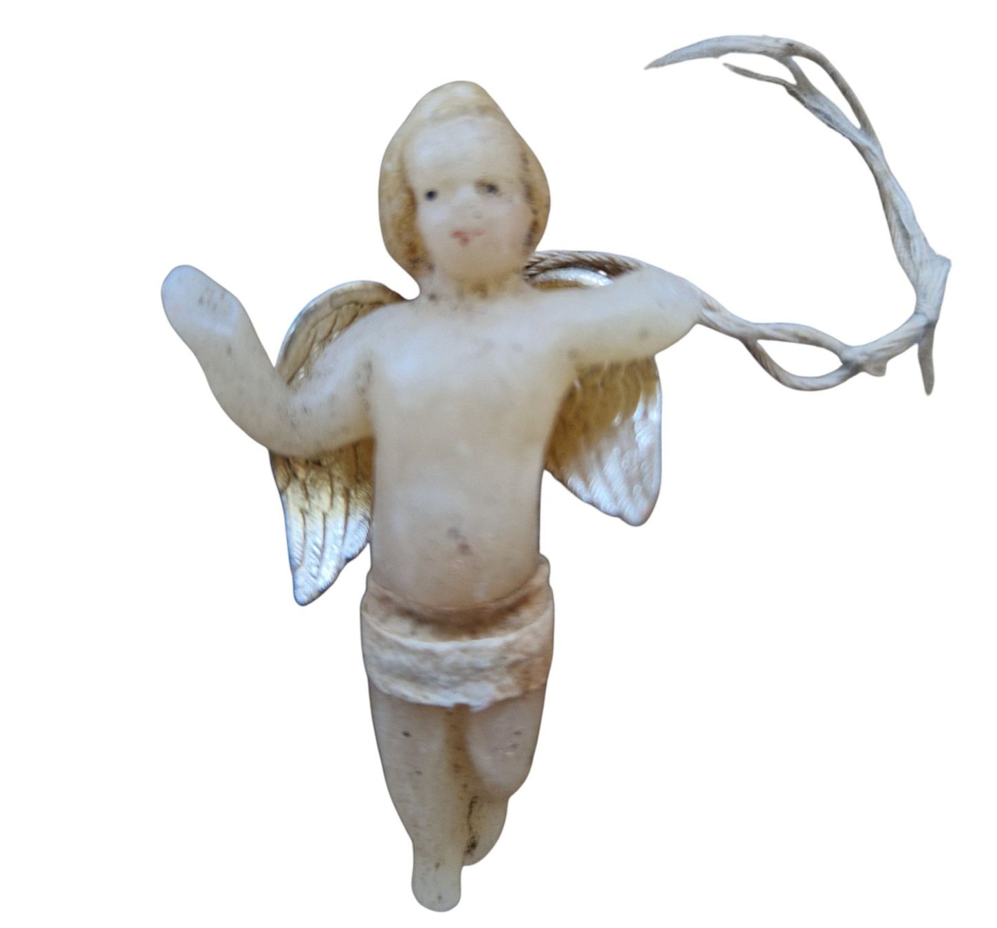 Figuren: Jesuskind Engel Wachsfigur antik – Gebraucht aus Mörschwil von antiksalon 1