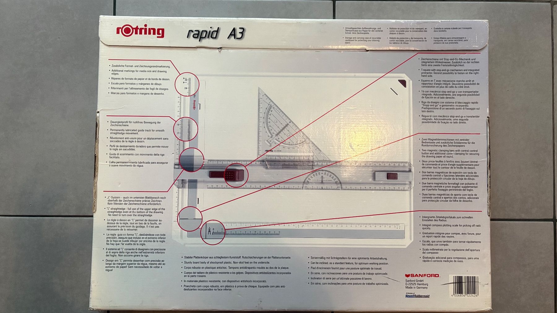 Schreibtische: Zeichenplatte Rotring A3 rapid Zeichenbrett Zeichen – Gebraucht aus Bern von Erik_and_Son 1