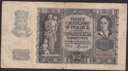 Polen 20 Zlotych 1940