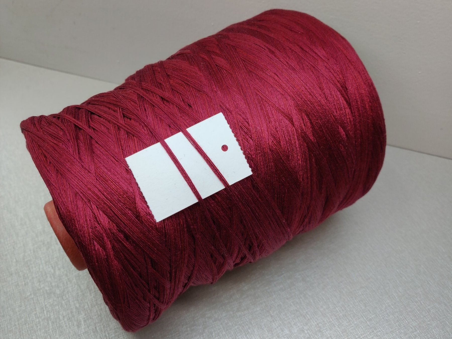 Wolle: Seide Shappe 100% Servizi e Seta Handstricken 490g Granat – Neu (gemäss Beschreibung) aus Lufingen von Rosenquarz7 2