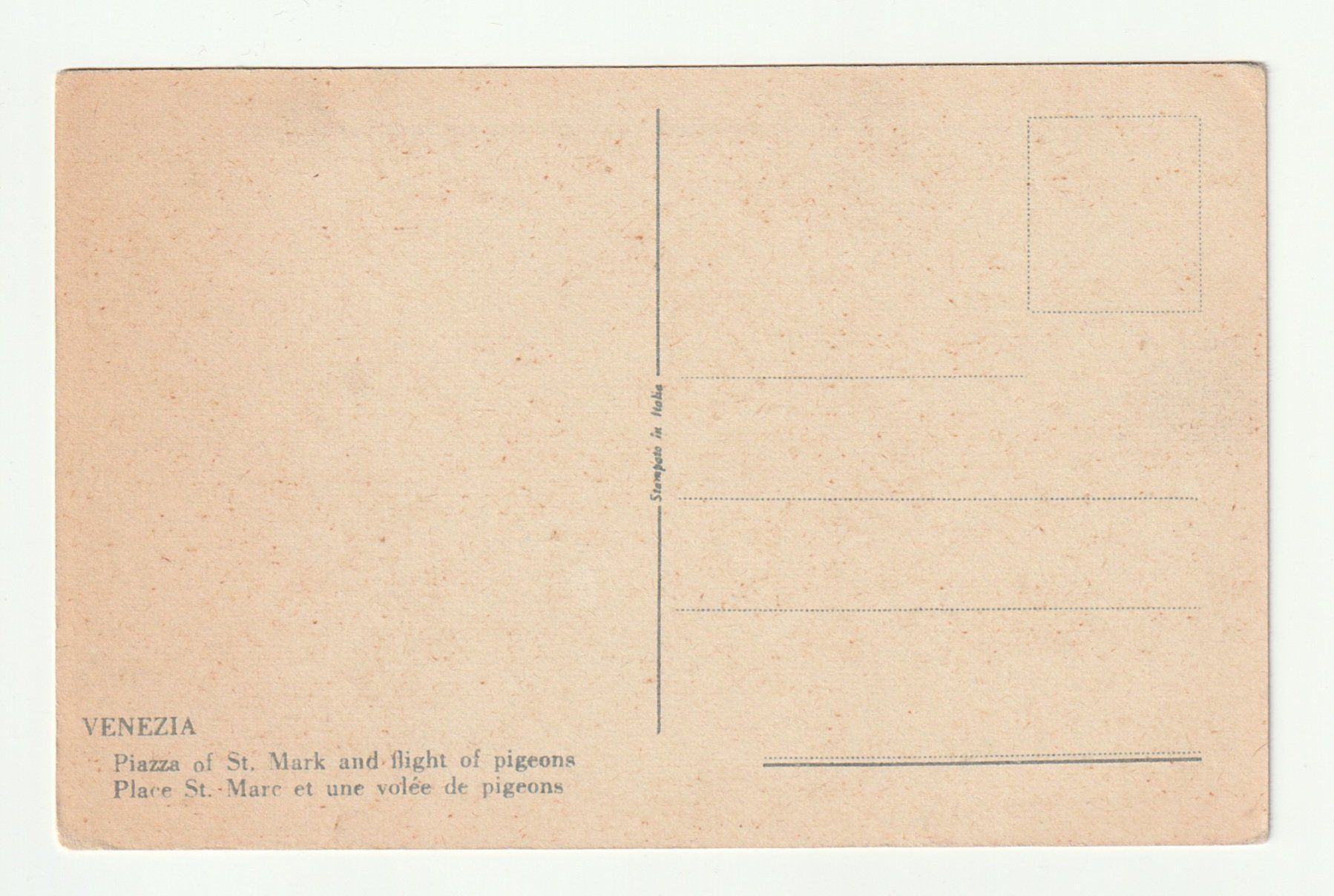 Cartoline postali: Postkarte Venedig Piazza San Marco mit Tauben – Nuovo (secondo la descrizione) da St. Gallen venduto da Ricardo_Deals 1