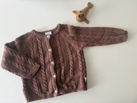 Strickjacke Hust & Claire, Gr 80-92, top Zustand