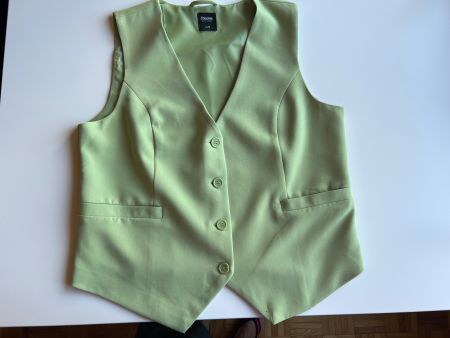 Damen Gilet Chicoree hellgrün NEU