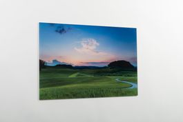 Wandbild Landschaft Sonnenuntergang 60x40cm