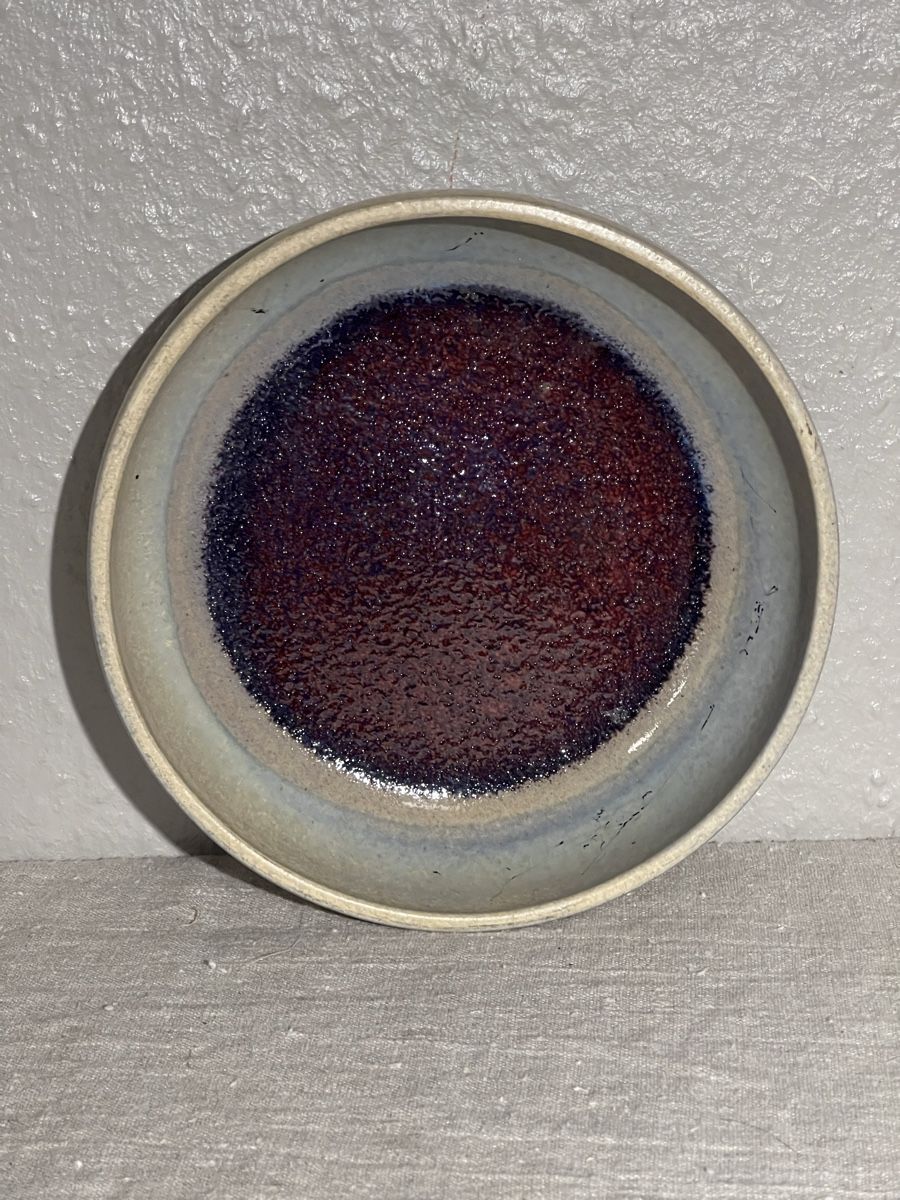 Teller: Assiette creuse en grès émaillé, Ove THORNBLAD, 1985 – Gebraucht aus Genève von DELIRBEADS