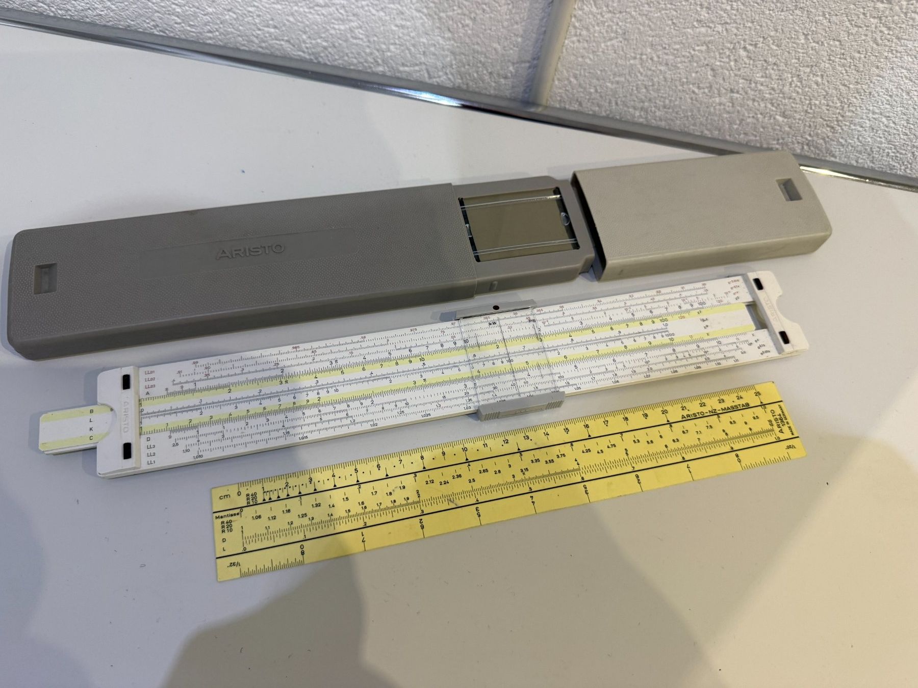 Sonstiges Schreiben & Zeichnen: Aristo Studio 0968, Duples-Rechenschieber, Made in Germany – Gebraucht aus Unterengstringen von Tnovus