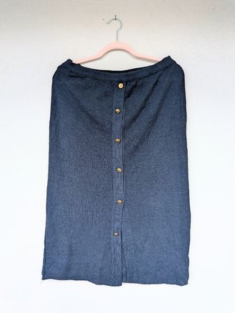 Blauer Vintage Rock 