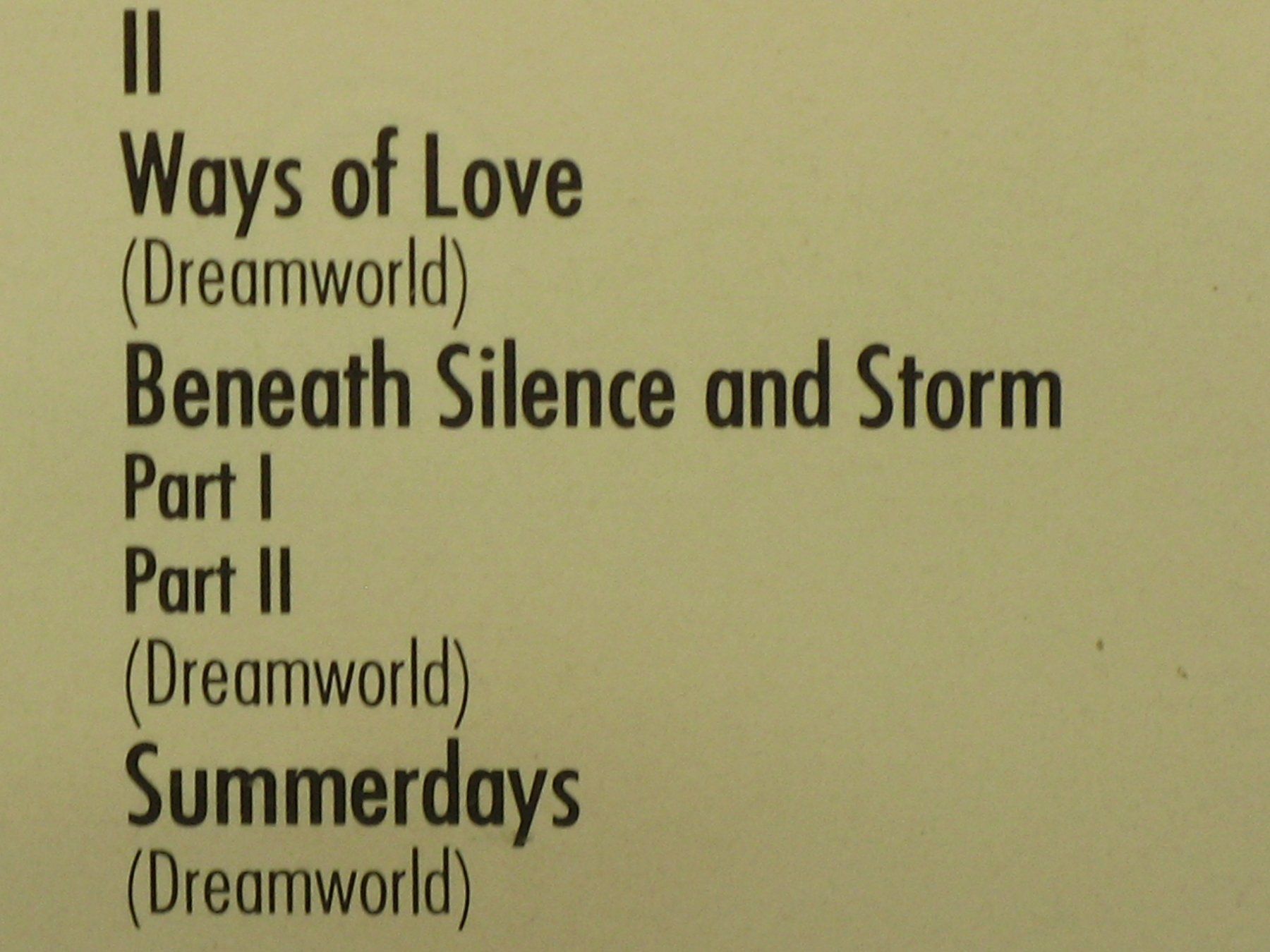Musicassette: DREAMWORLD    ON FLIGHT TO THE LIGHT – Usato da Langnau i. E. venduto da mar_hw58 2