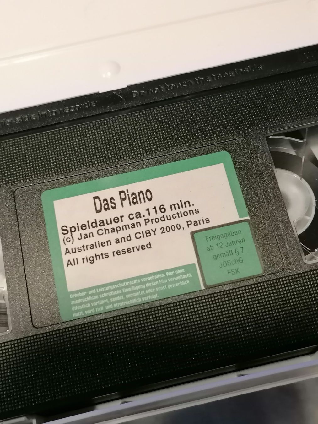 Alle VHS: VHS - Das Piano – Gebraucht aus Basel von vintagecollector 1
