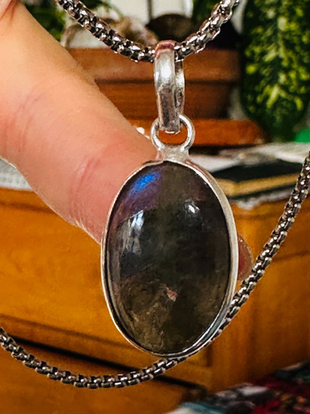 Ketten: Labradorite Gemstone Handmade Jewelry necklace – Neu und originalverpackt aus Genève von AGBERG 3