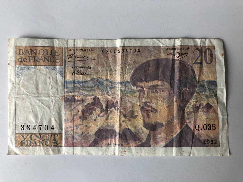 Frankreich 1992, 20 Francs Kaufen auf Ricardo