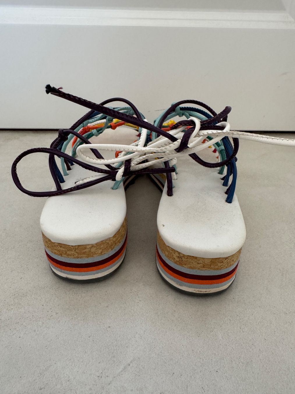 Scarpe da donna: Belles sandales multicolores – Usato da giffers venduto da sev_c9x9 3
