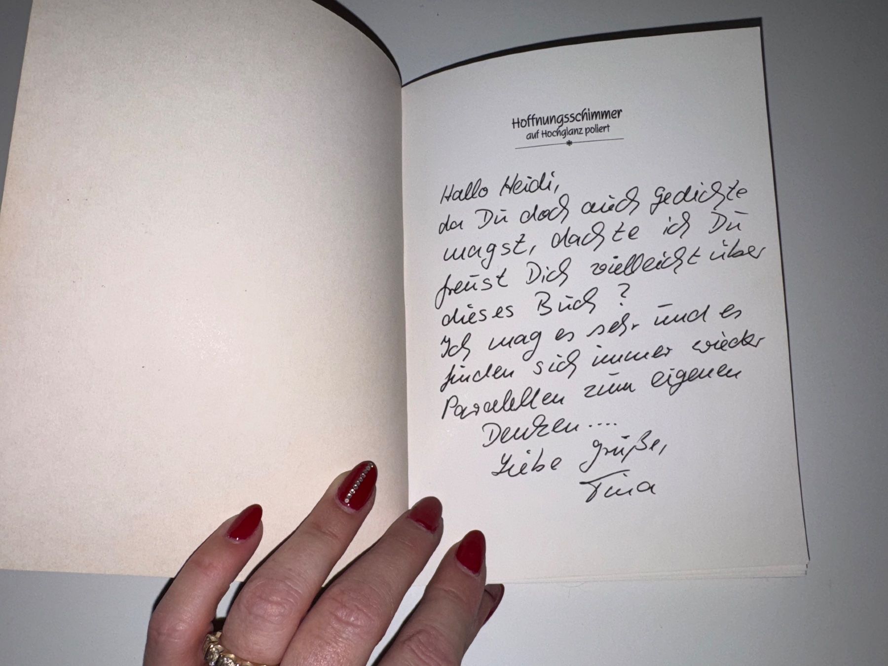 Libri: Buch: Hoffnungsschimmer auf Hochglanz poliert – Usato da Grosswangen venduto da Second_hand_paradise 1