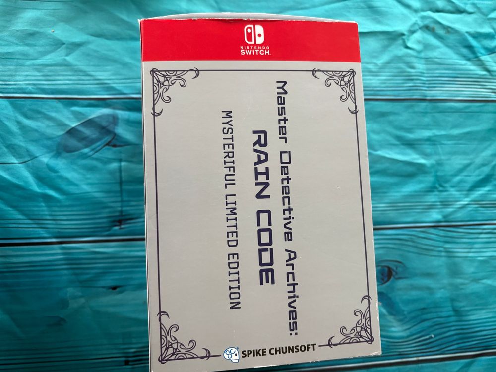 Rain Code: Mysteriful Limited Edition Nintendo Switch! (Neu und ...