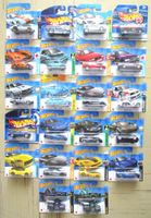 LOT DE 22 HOT WHEELS 1/64