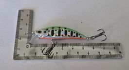 Top Wobbler-Fischköder, Forellenmuster, neuwertig, 5.5cm!