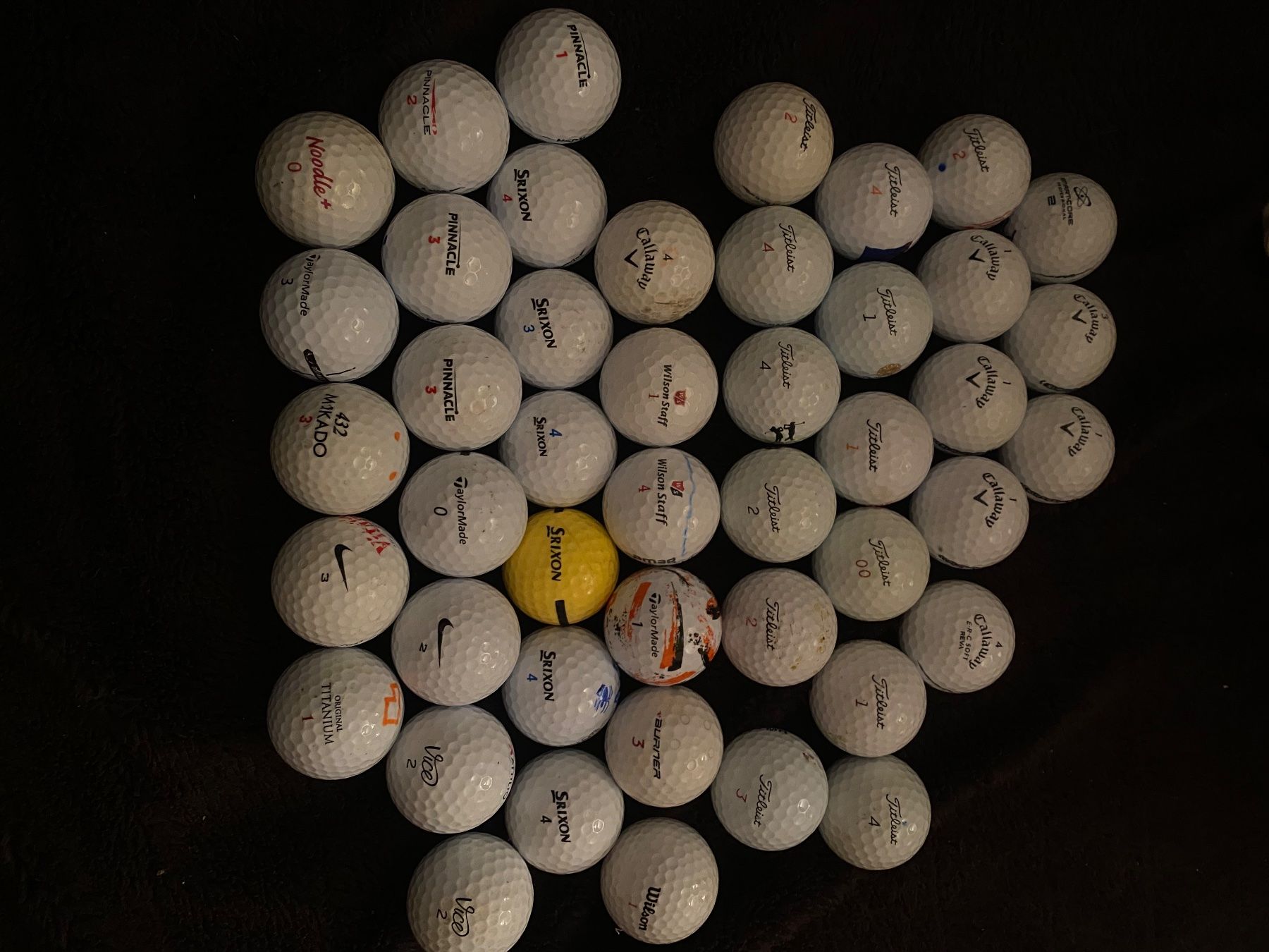 Ballons: Golfballen Mix  45Stk. – D'occasion à Pontresina par TED_23