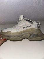 BALENCIAGA Triple S Clear Sole Beige Gr.37 wie neu!