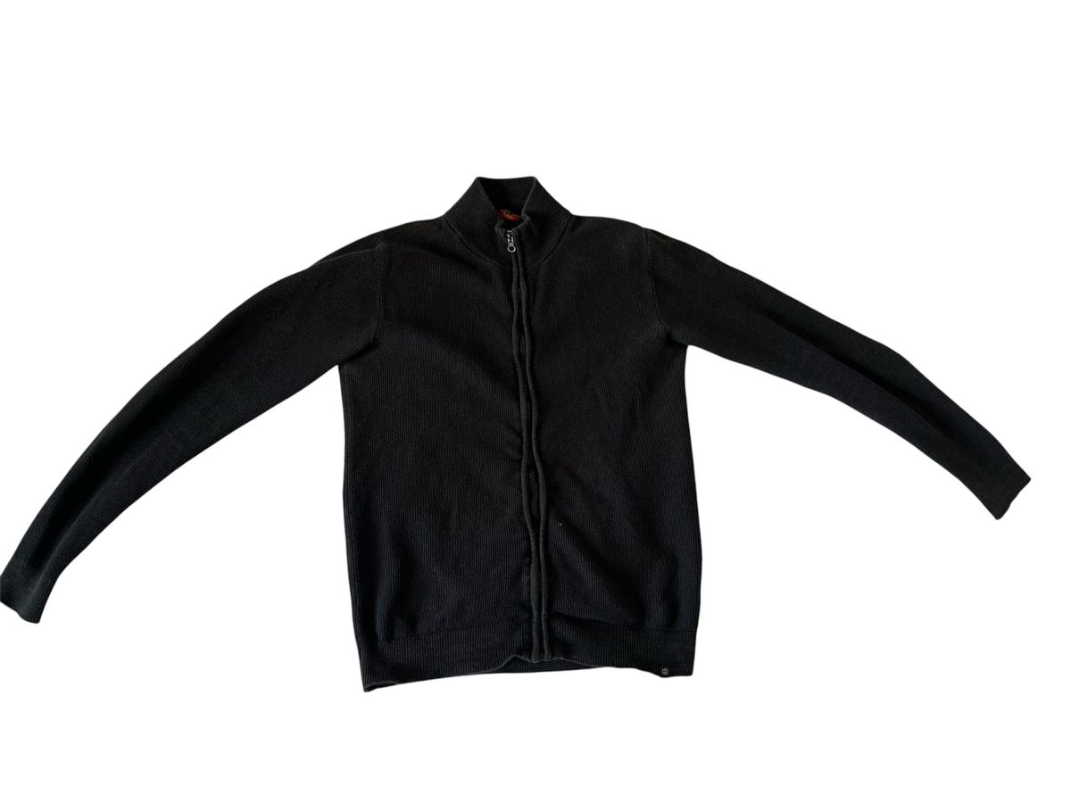 Maglioni & Felpe: Indicode Strickjacke mit Reissverschluss, Grösse M, Schwarz – Usato da Basel venduto da hut_76rq